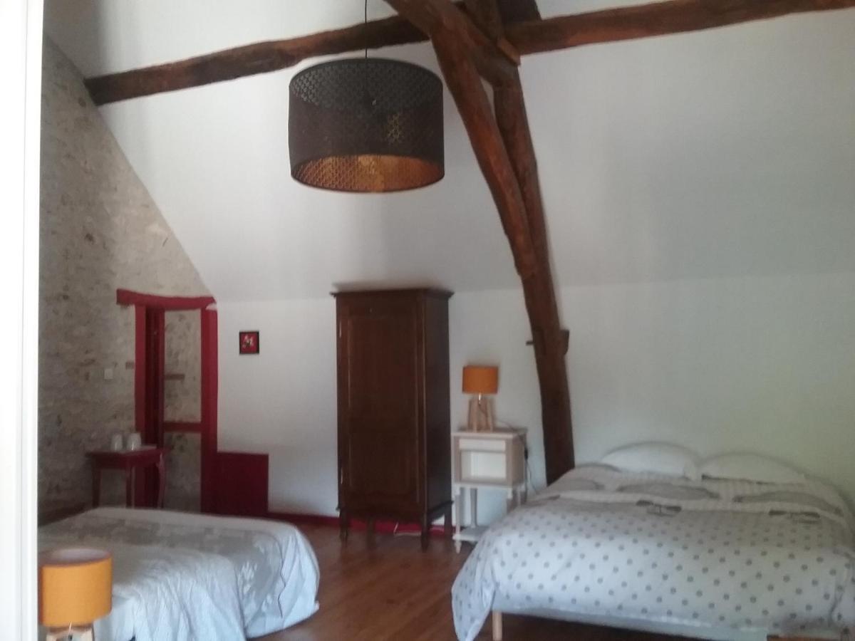 Les Hirondelles Bed & Breakfast อังแซ็ง ภายนอก รูปภาพ