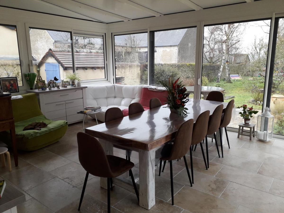 Les Hirondelles Bed & Breakfast อังแซ็ง ภายนอก รูปภาพ