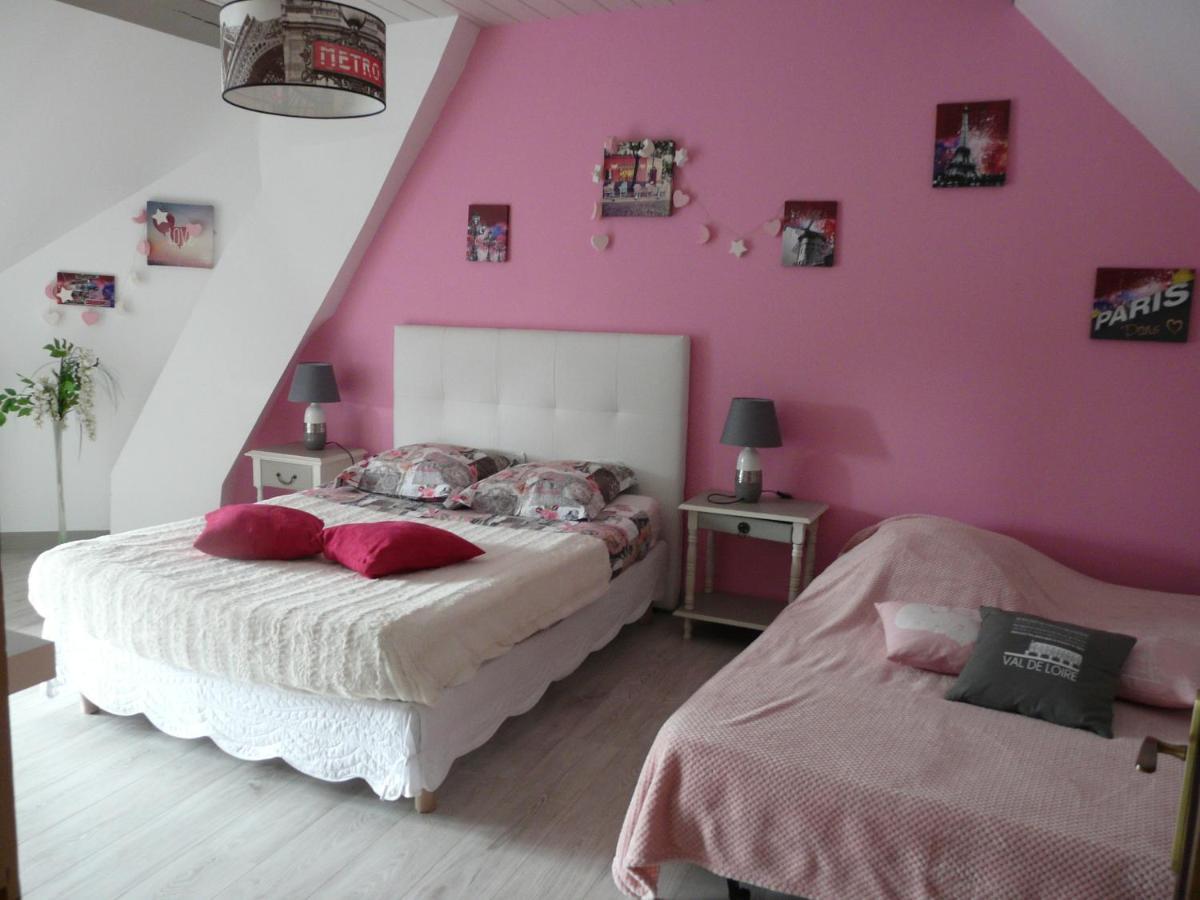 Les Hirondelles Bed & Breakfast อังแซ็ง ภายนอก รูปภาพ
