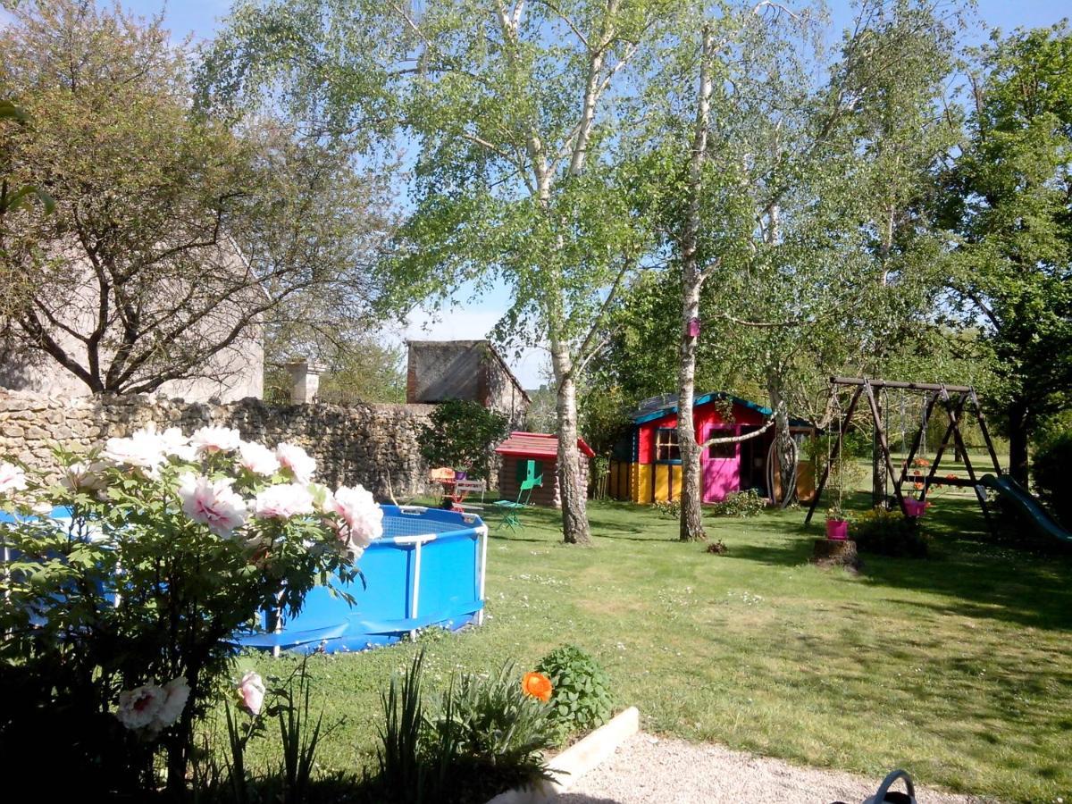 Les Hirondelles Bed & Breakfast อังแซ็ง ภายนอก รูปภาพ